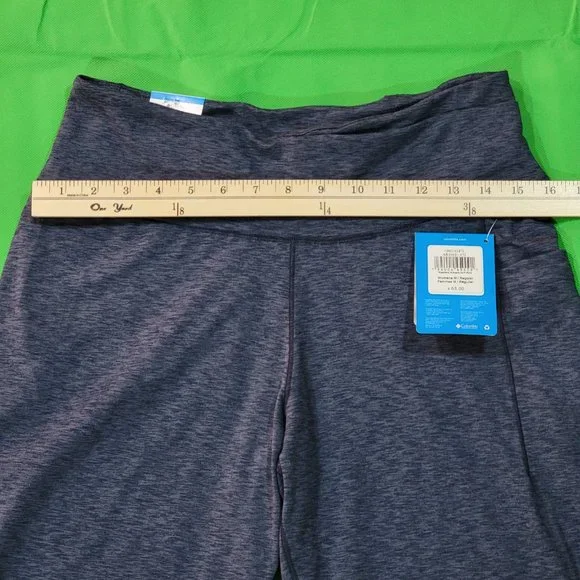 Columbia Womens Weekend Adventure Pant Dark Nocturnal Heather Activewear Sz M - Picture 10 of 12